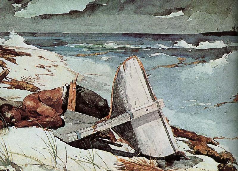 Winslow Homer After Tornado oil painting image